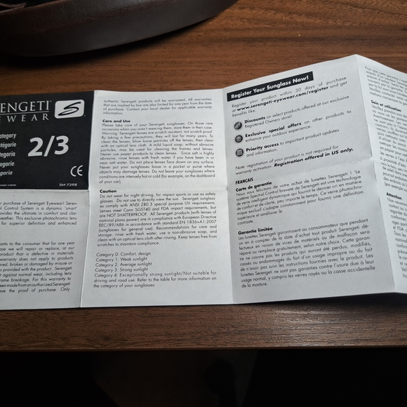 Serengeti Polarized Sunglasses - Picture 10 of 10